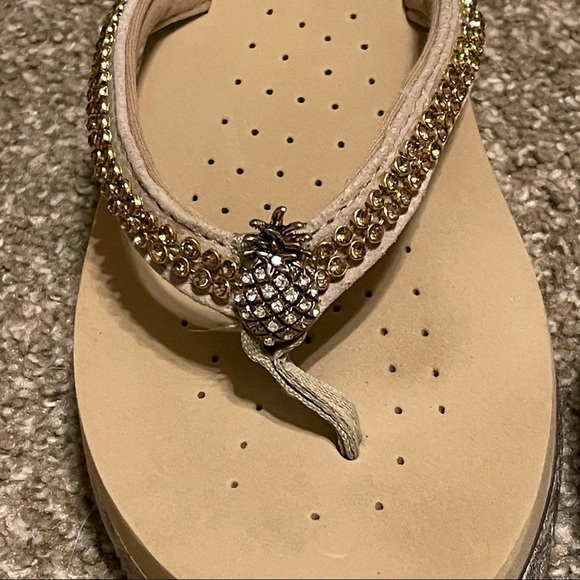 Volatile Womens Sol Sandals Sandals Casual, Women's, Size: 11, Gold - Picture 4 of 8